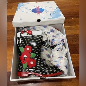 Splash Me Rain Boots Girls Size 13. New in Box